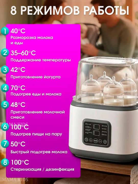Elektr ko'krak pompasi, 3 fazali sut sog'ish moslamasi, massaj va sut uchun shishasi bilan