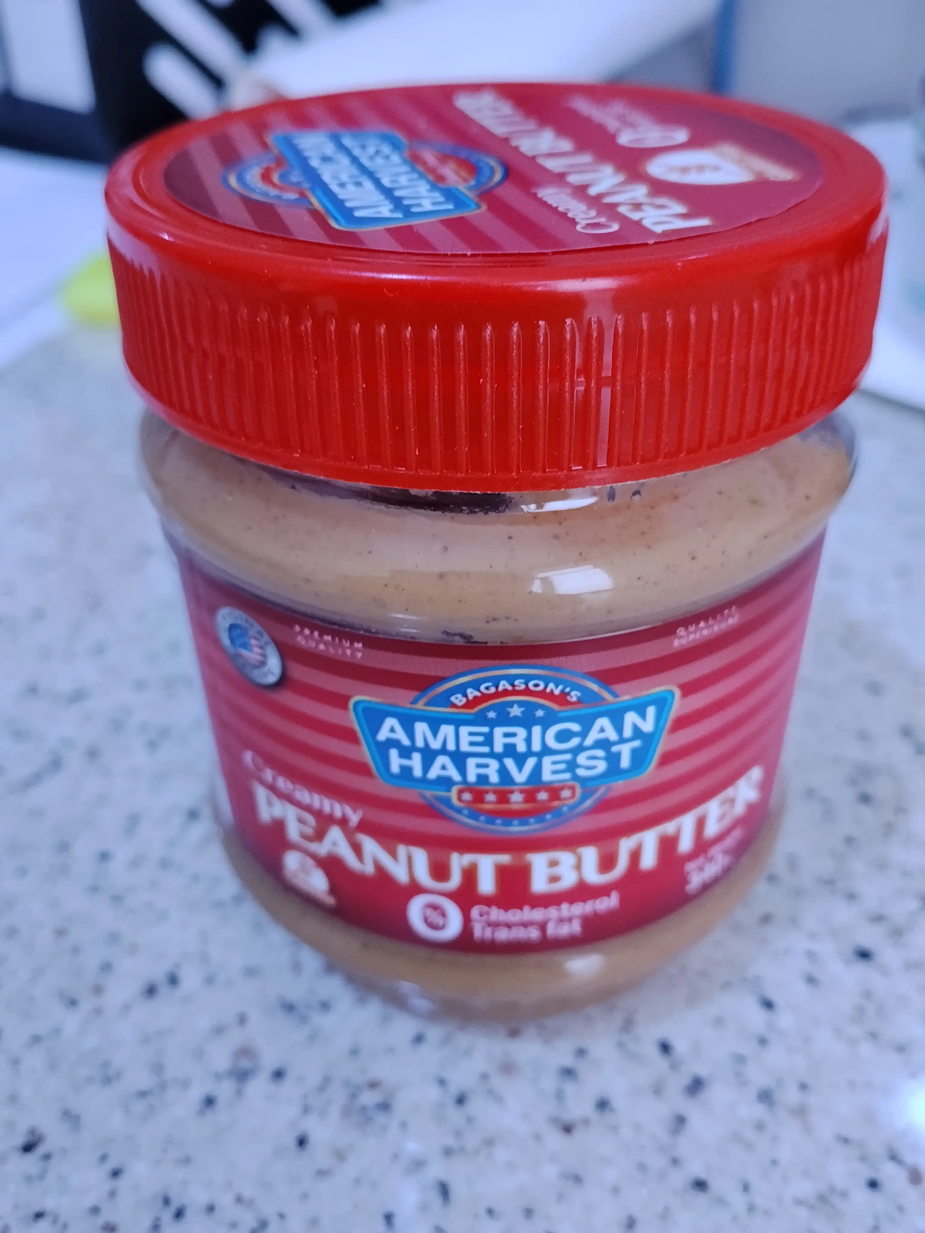 American Harvest yer yong‘oq pastasi kremli, 340 g – xolesterinsiz, vegetarianlar uchun