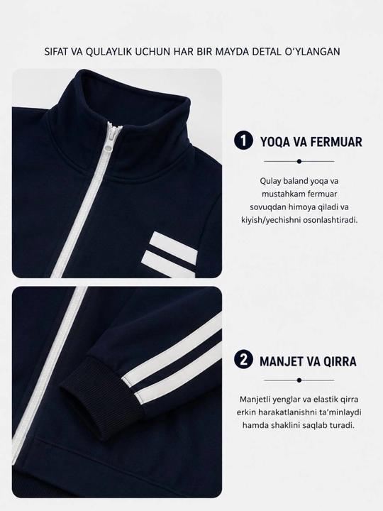 Ayol va qizlar uchun sport kostyumi. Ayollar sport dvoykasi ikki iplik! S-XL