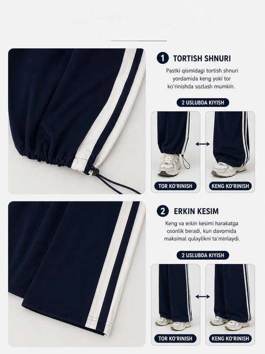 Ayol va qizlar uchun sport kostyumi. Ayollar sport dvoykasi ikki iplik! S-XL
