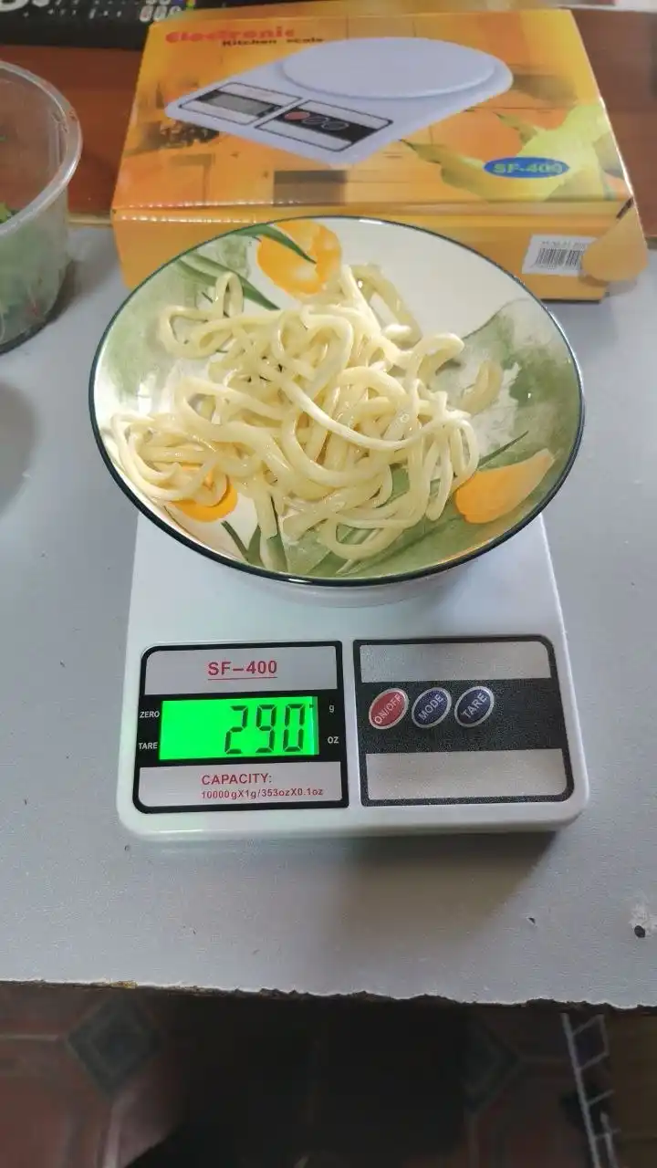 Mini elektron oshxona tarozisi, 10 kg gacha, batareyalari to‘plamda