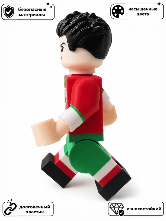 Roblox uslubidagi 3D Ronaldo haykalchasi