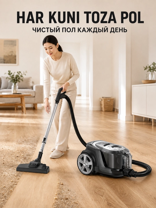 Пылесос Avalon 2200 Вт с HEPA-фильтром для пола и ковров