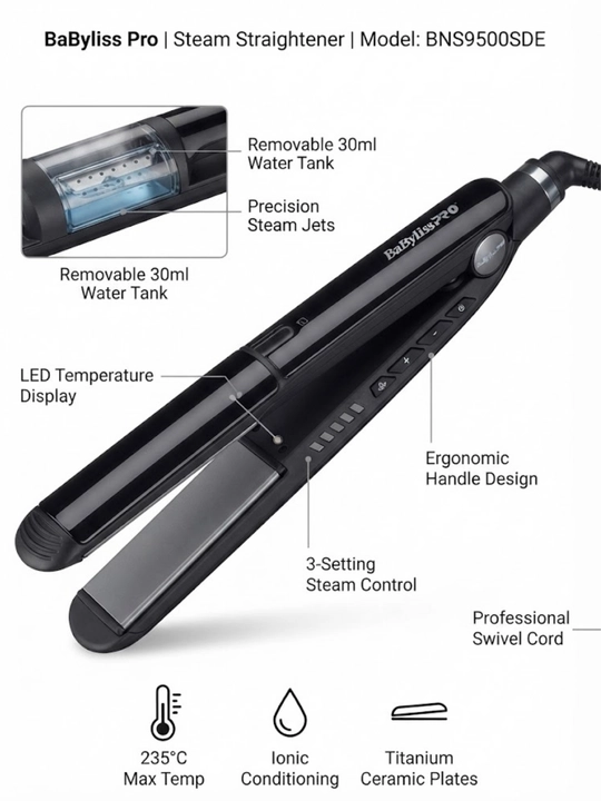 Выпрямитель для волос BaByliss ST496E