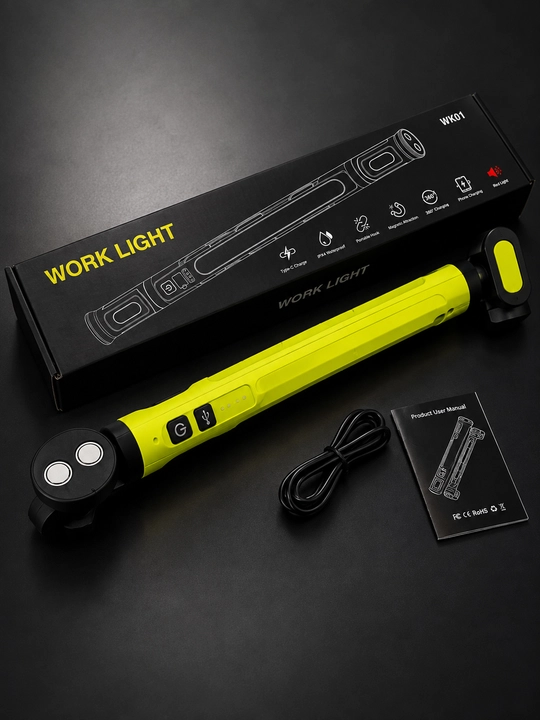 WK01 LED ishchi yoritgichi, avtomobil va avtoservis uchun portativ