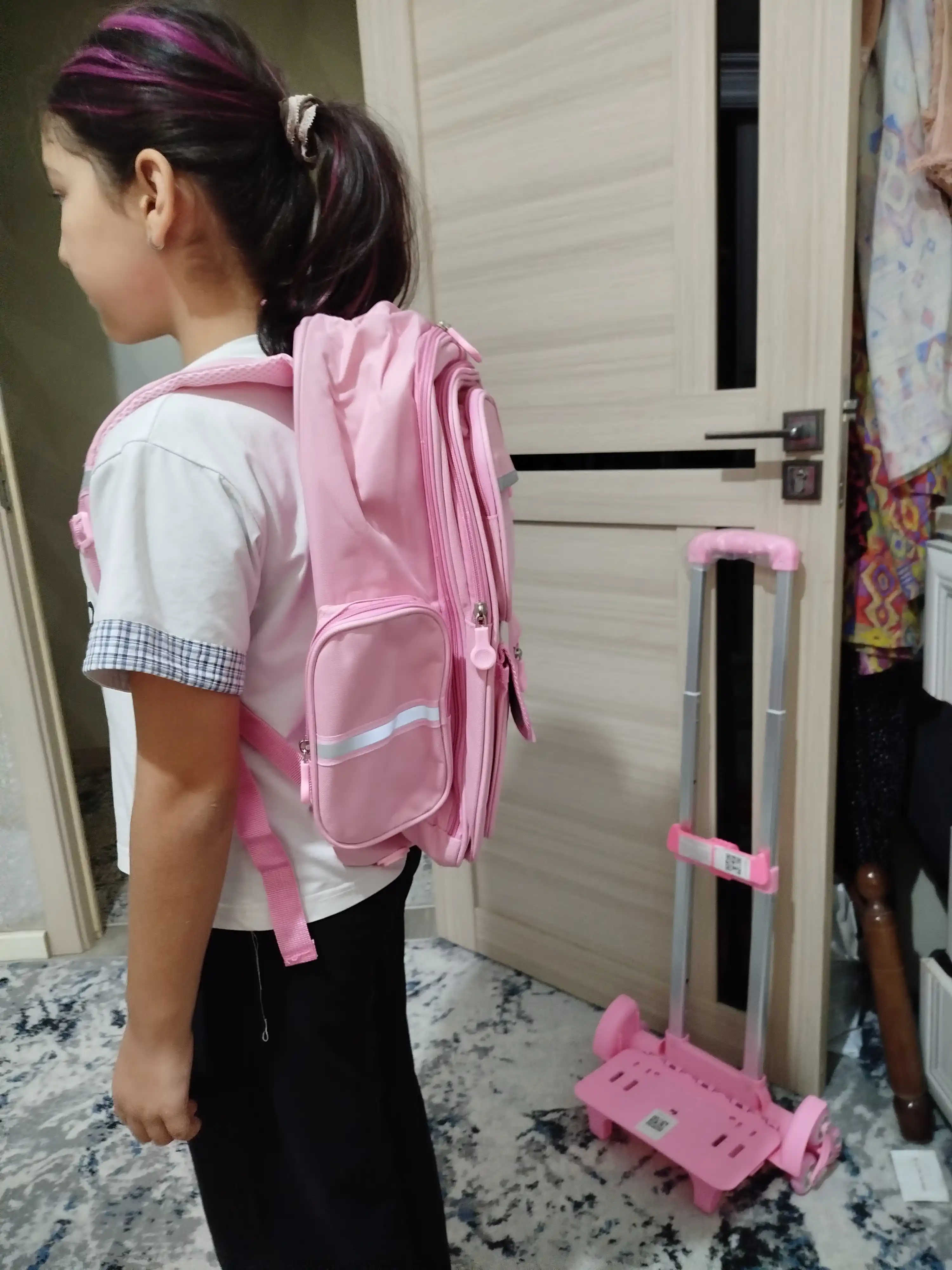 Maktab sumkasi ortopedik,maktabga sumka, 1–5 sinf uchun, qiz va o'g'il bolalar uchun sumka