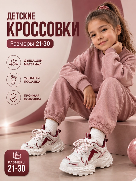 Детские кроссовки 21-30