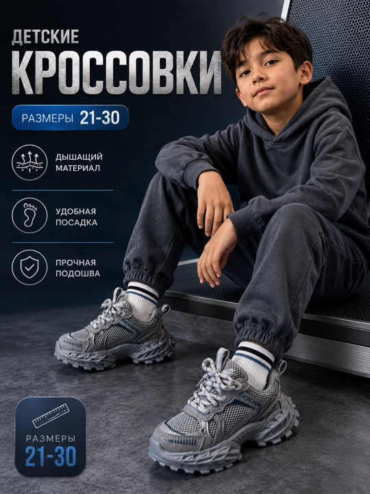 Детские кроссовки 21-30