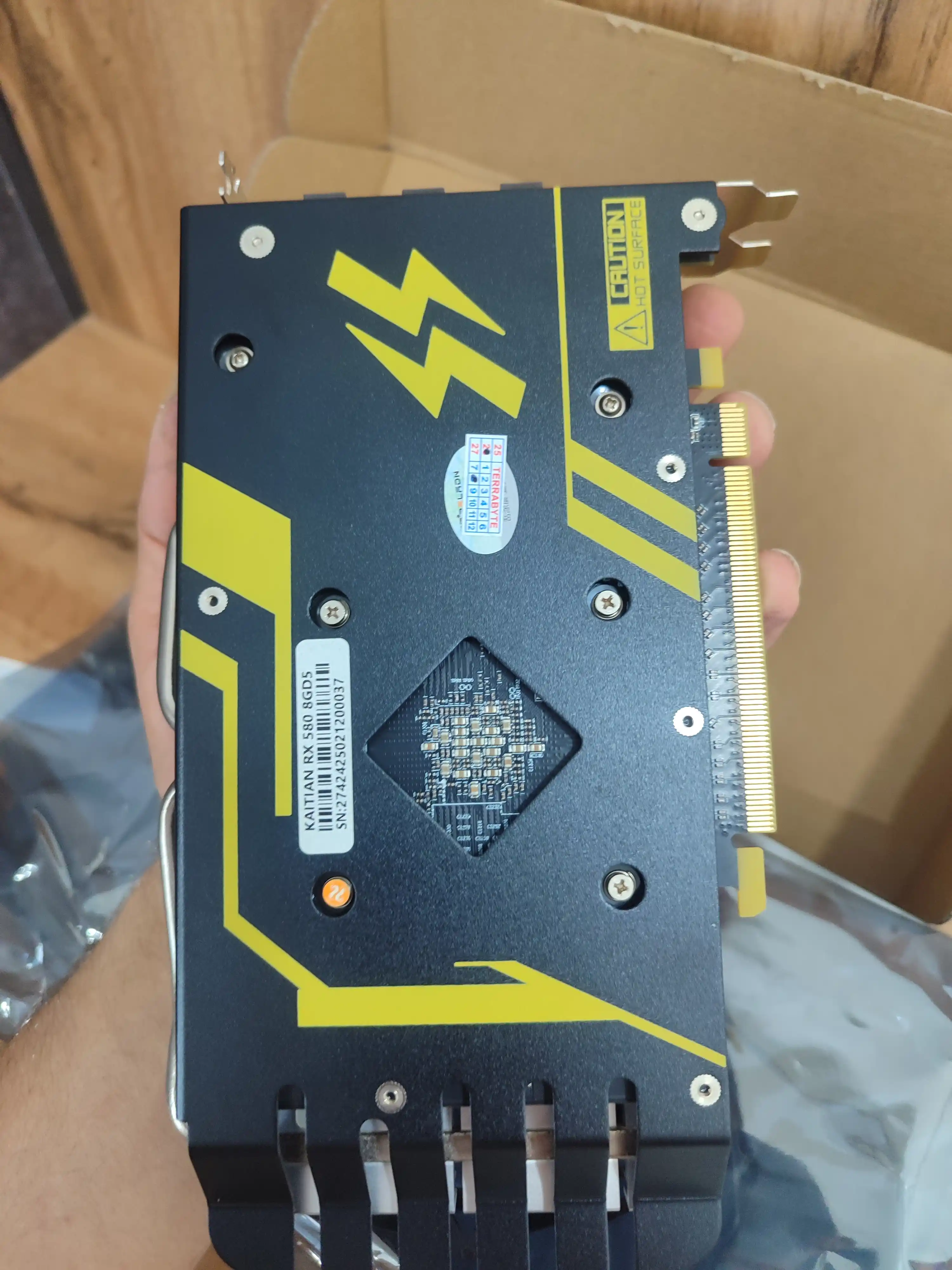 Игровая видеокарта Arktek ATI Radeon RX580, 8ГБ, 256Бит GDDR5