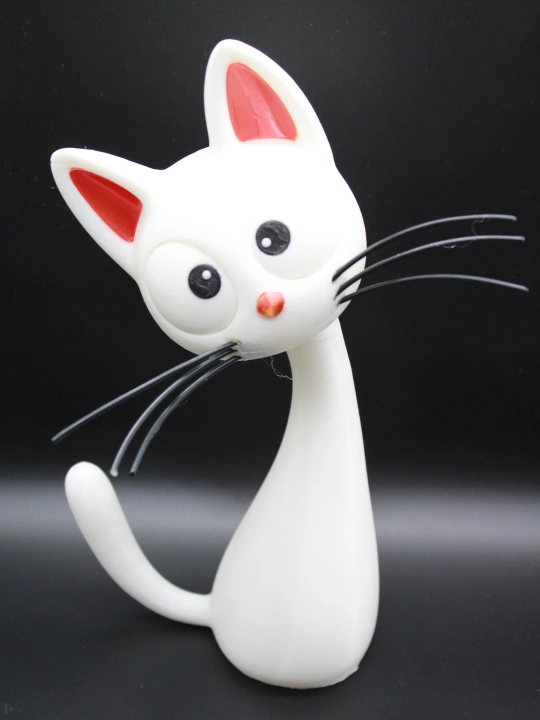 Интерьерная фигурка Кошка 3D-печать, эстетичный декор статуэтка для дома и офиса