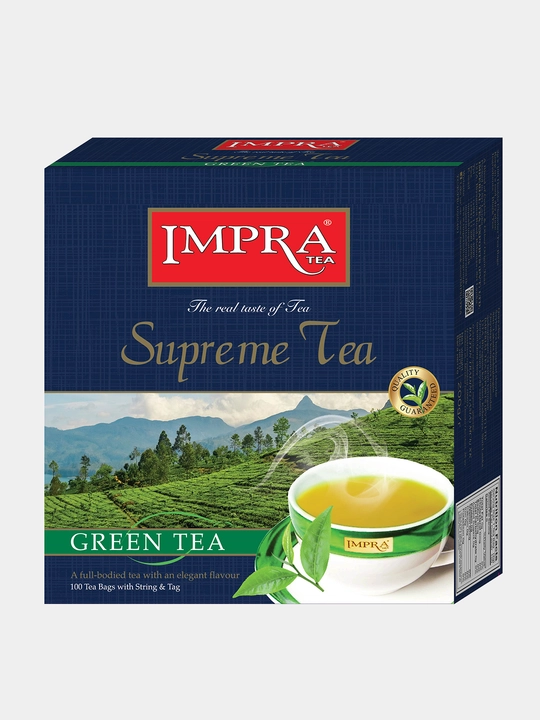 Зеленый чай Impra Supreme Tea, 2 г, 100 шт