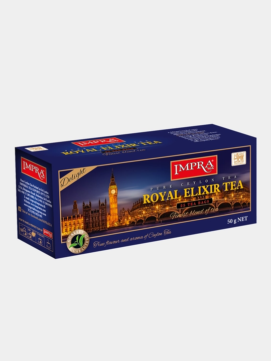 Чай чёрный IMPRA Royal Elixir, 2 г, 25 пакетиков