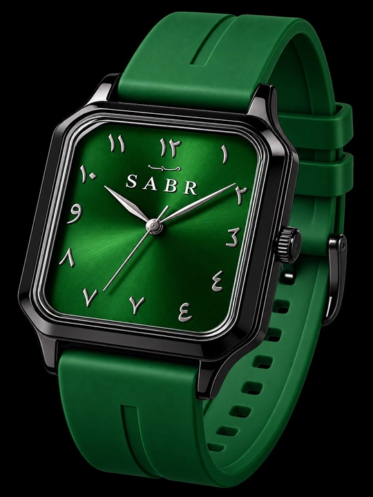 SABR – arab raqamli erkaklar kvadrat soati