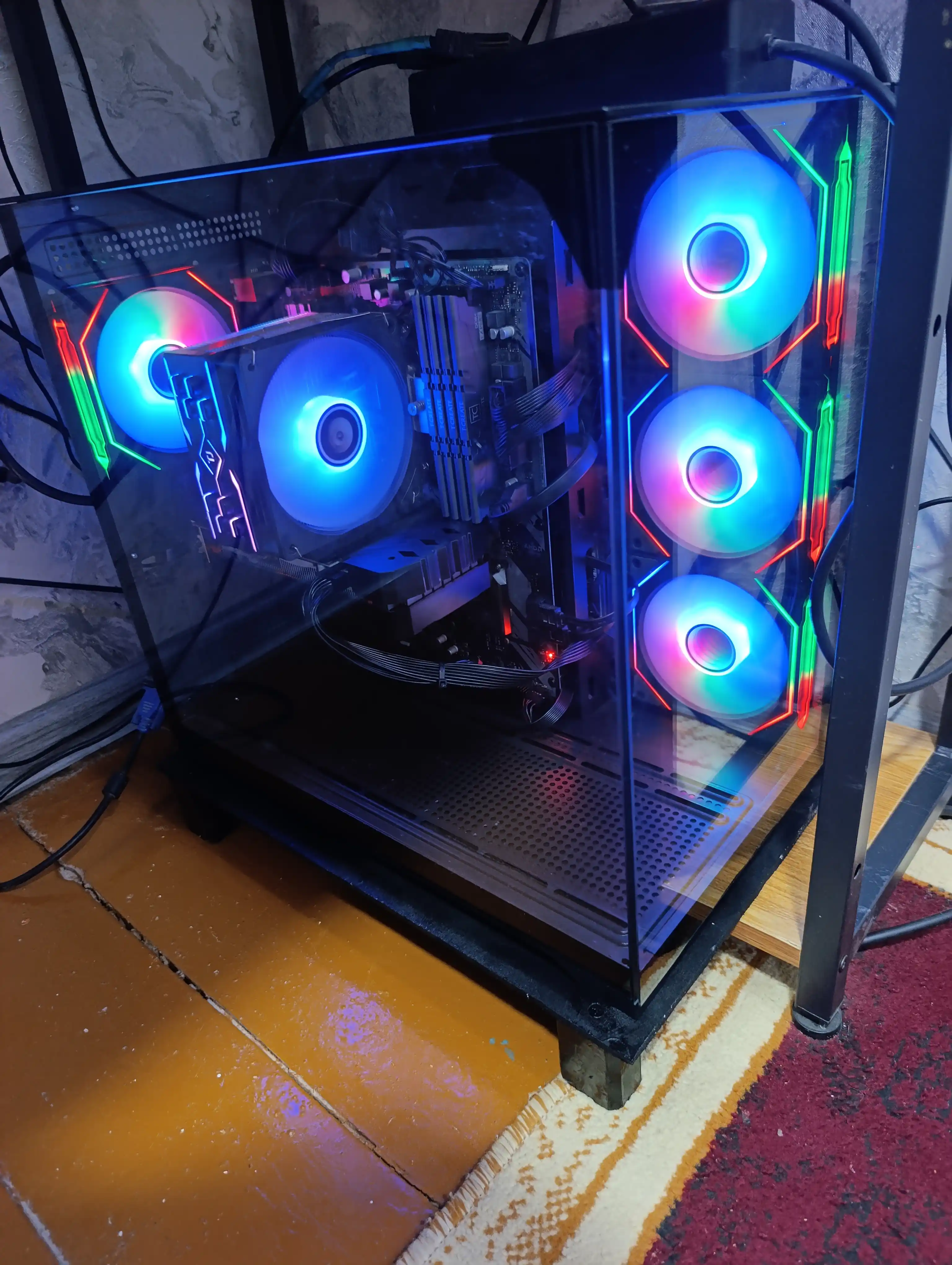 Корпус для компьютера ZTTECH Panoramic Gaming Case