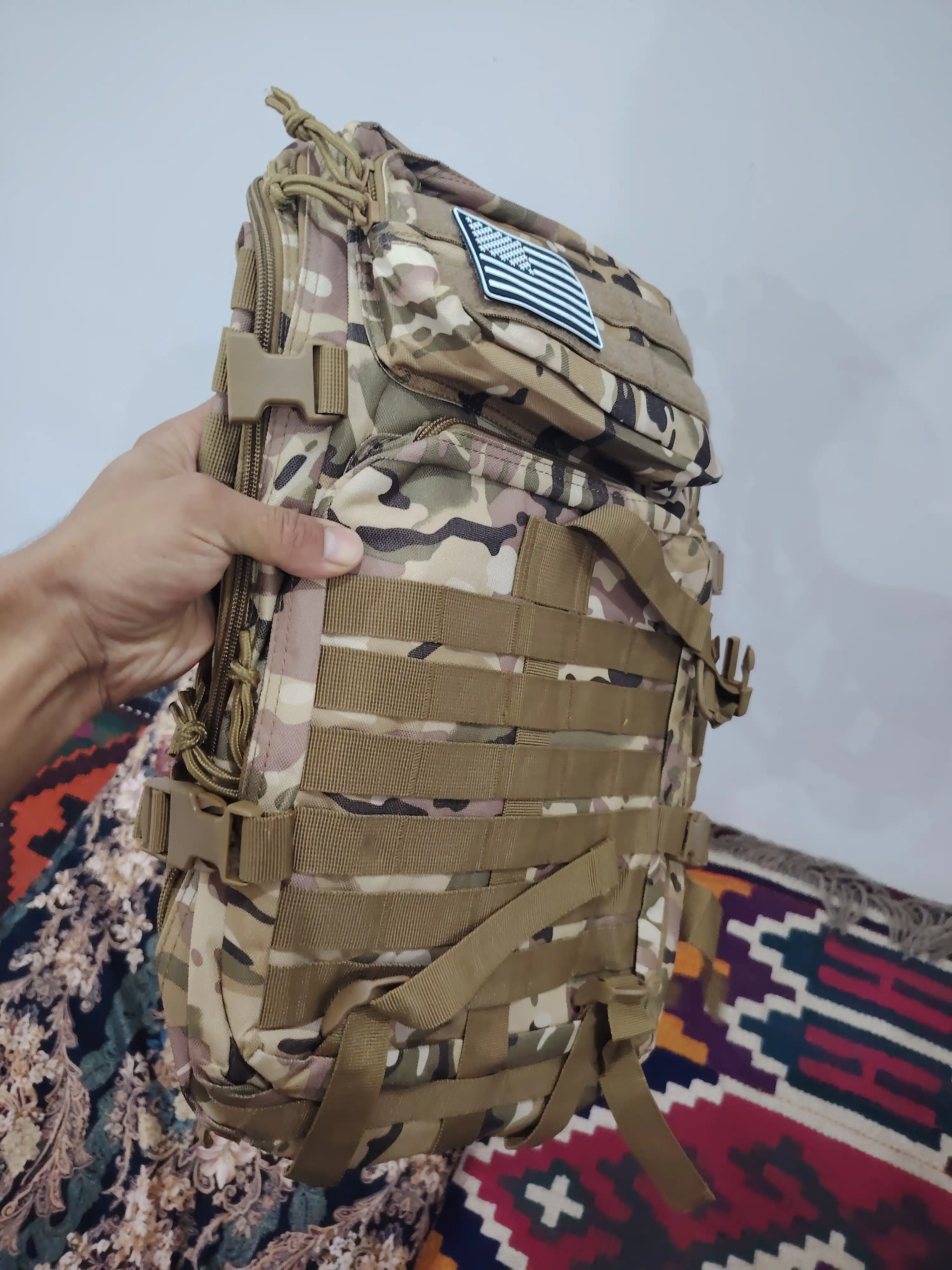 Армейский тактический рюкзак Ali Uniforma SpecialForce 50l Л усиленный, с системой MOLLE