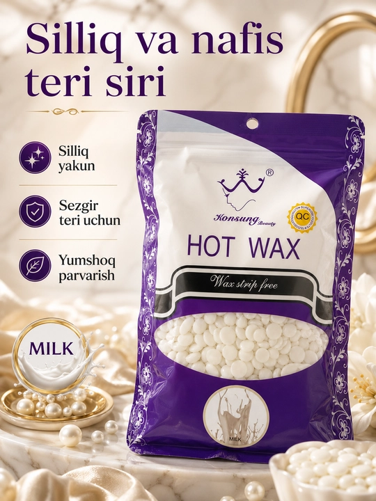 Depilyatsiya uchun issiq mum Hot Wax - 