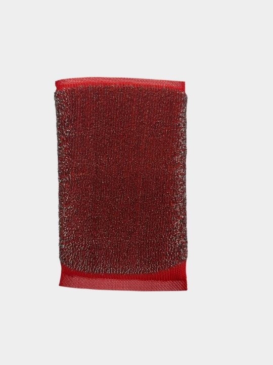 Idish yuvish uchun metalllashtirilgan salfetka-skrebok Super Polish Dish Cloth