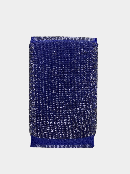 Idish yuvish uchun metalllashtirilgan salfetka-skrebok Super Polish Dish Cloth