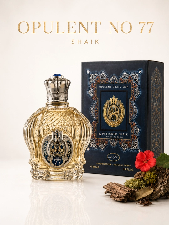 Shaik Opulent No. 77 — Bahrayn parfyumeriyasi - 3 - 5 - 10 - 20 - 30 - 50 ml