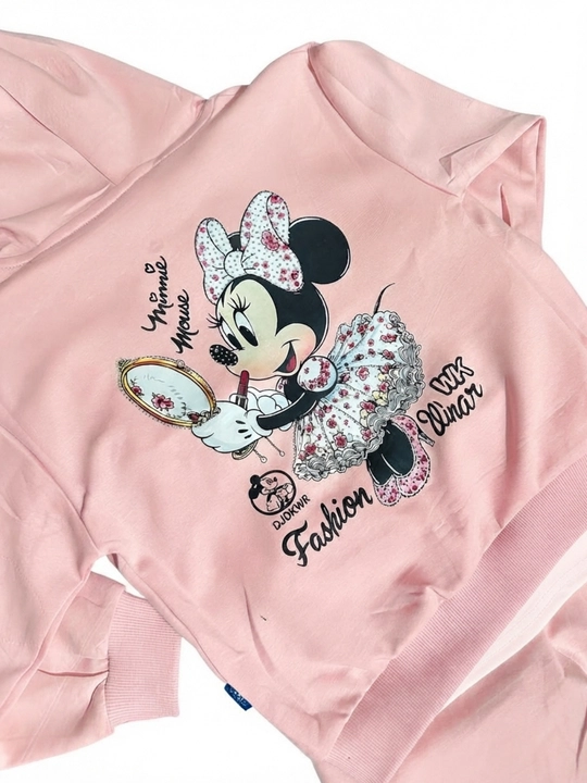 Qizlar uchun sportforma troyka,3-7 yosh, paxta mato, Mickey Mouse troyka