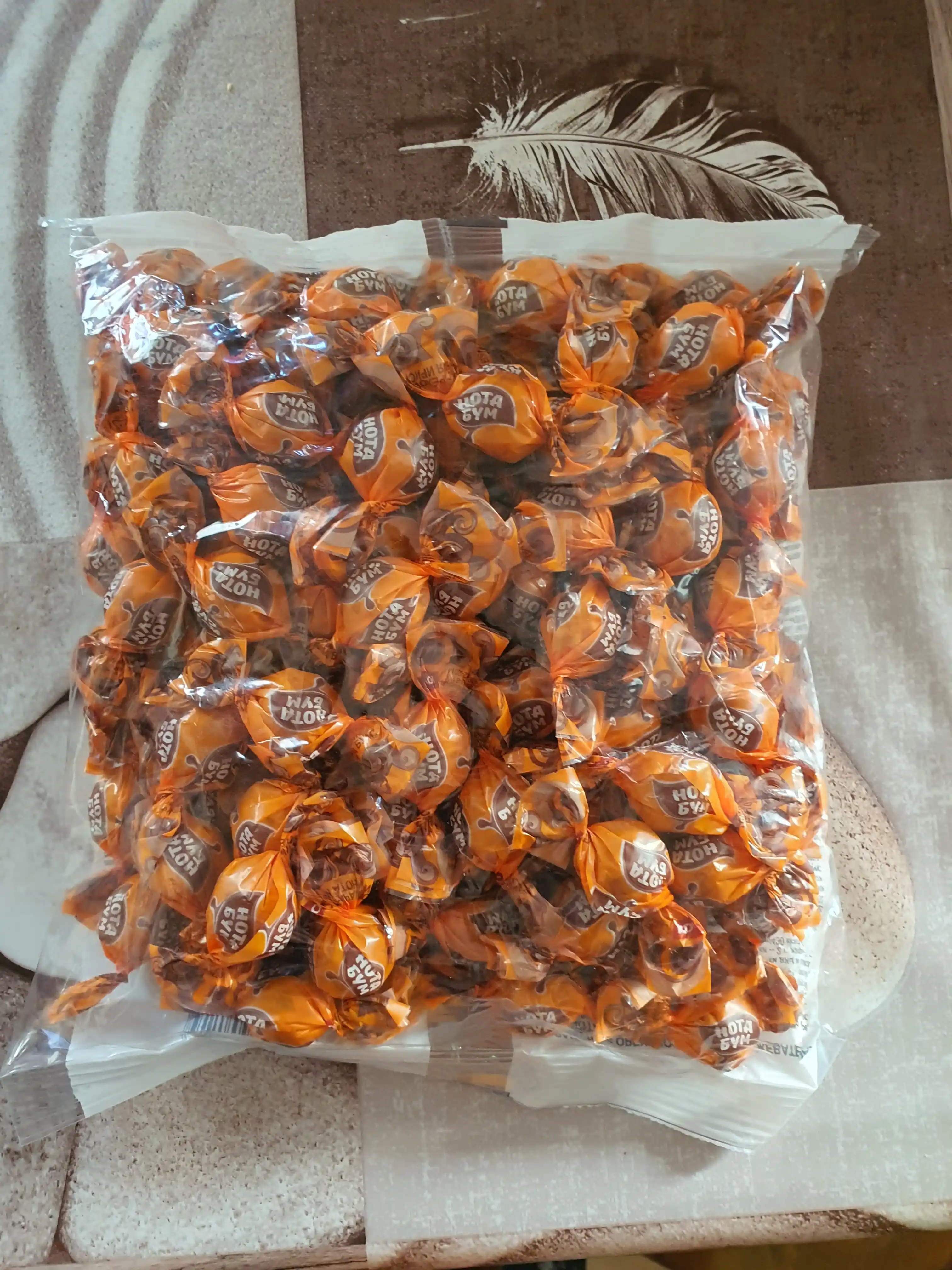 Chaynaladigan konfetlar Nota Bum, 500 g