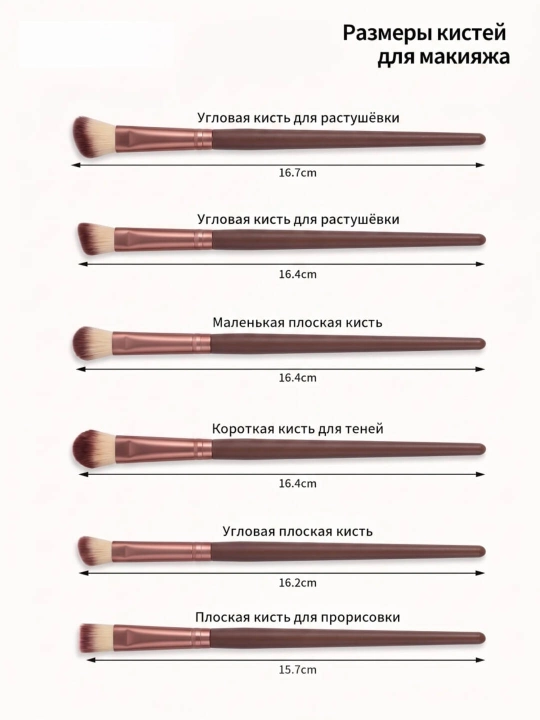 Набор кистей для макияжа. Luxury Beauty Set – полный комплект для макияжа