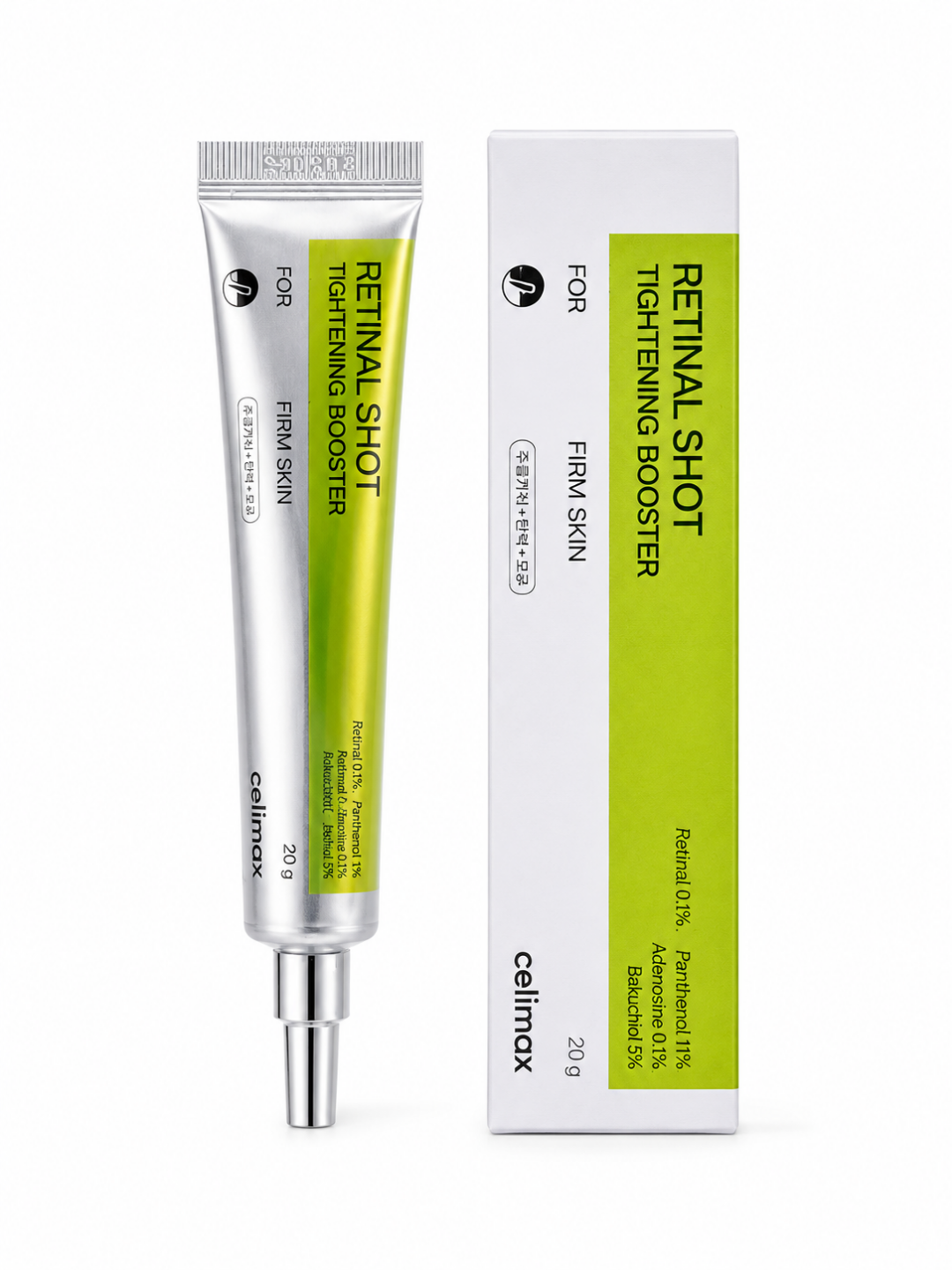 Крем-бустер ретинол Celimax Retinol, с микроиглами, для упругости кожи лица, против морщин - 