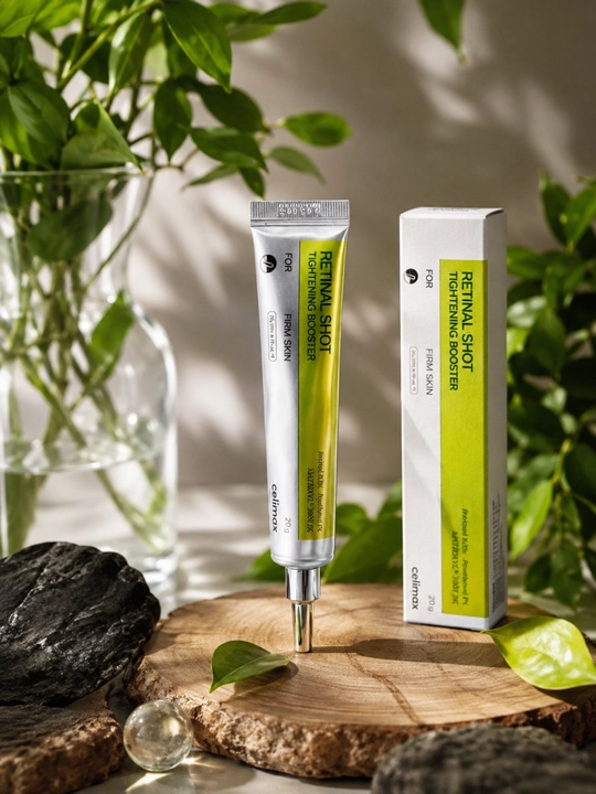 Крем-бустер ретинол Celimax Retinol, с микроиглами, для упругости кожи лица, против морщин