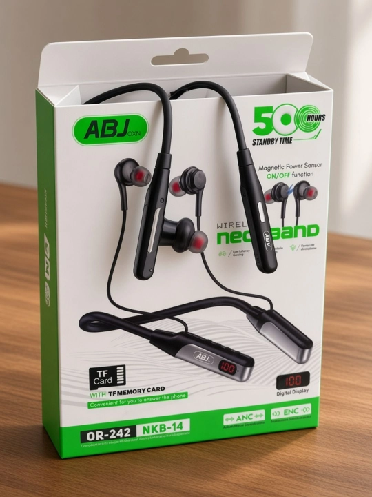 Neckband Headset Bo‘yinga taqiladigan Bluetooth quloqchin