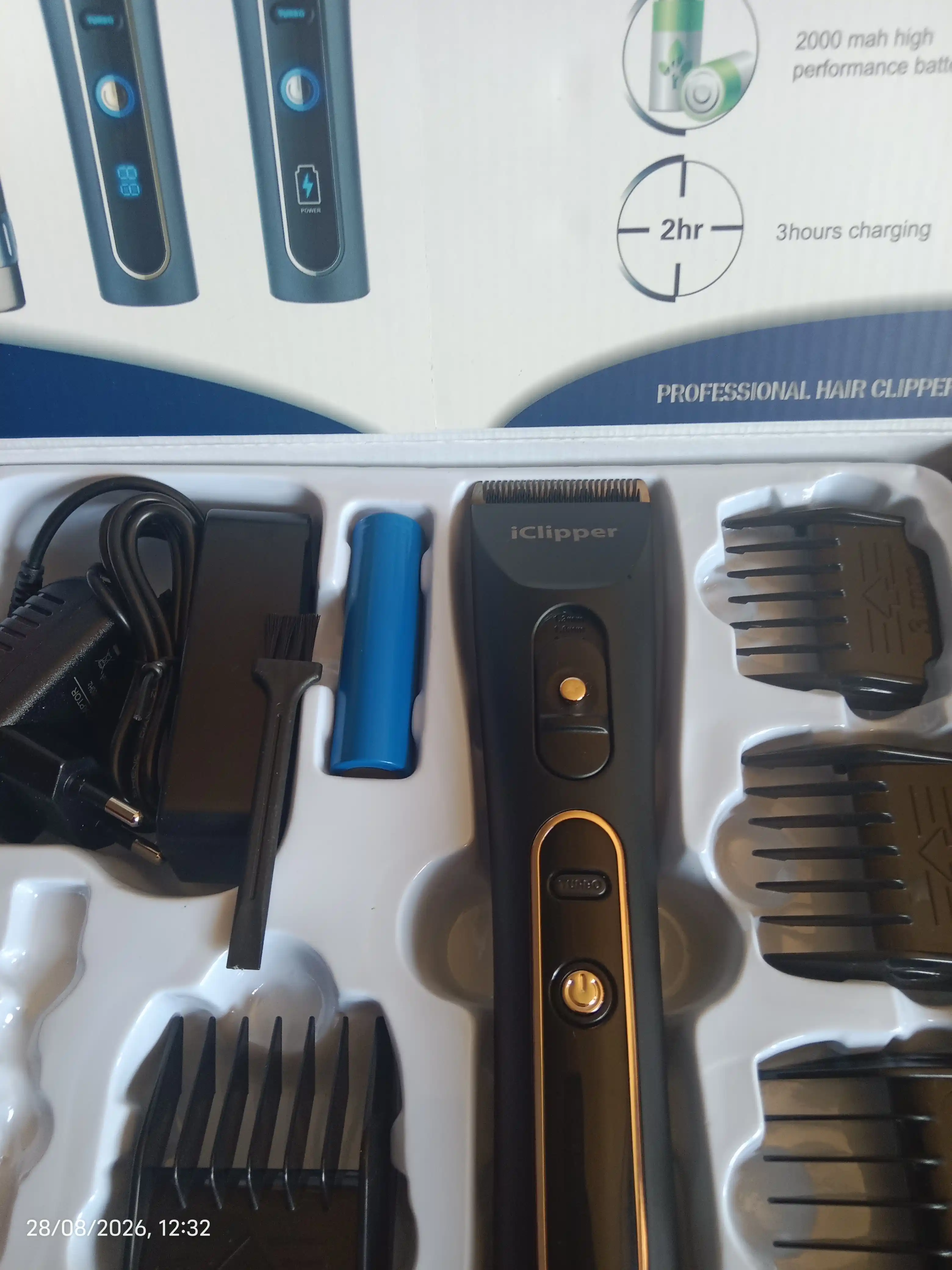 Машинка для стрижки волос iClipper X7 Professional Hair Clipper