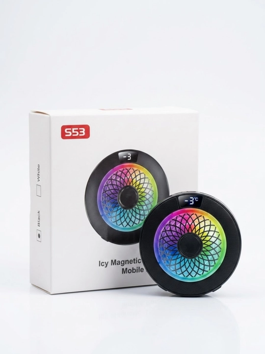 Магнитный кулер для телефона двухкамерный полупроводниковый RGB