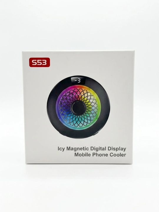Магнитный кулер для телефона двухкамерный полупроводниковый RGB