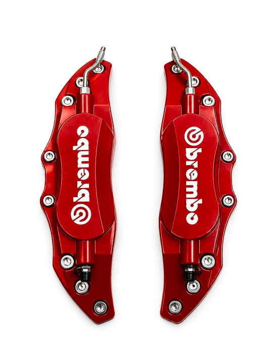 Декоративные накладки на тормозные суппорты Brembo, красные, тюнинг для авто,