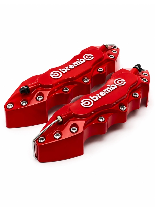 Декоративные накладки на тормозные суппорты Brembo, красные, тюнинг для авто,