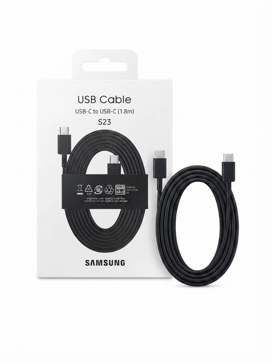 Кабель Samsung Type-C Type-C для зарядки и передачи данных S23 1.8м
