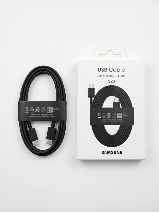 Кабель Samsung Type-C Type-C для зарядки и передачи данных S23 1.8м