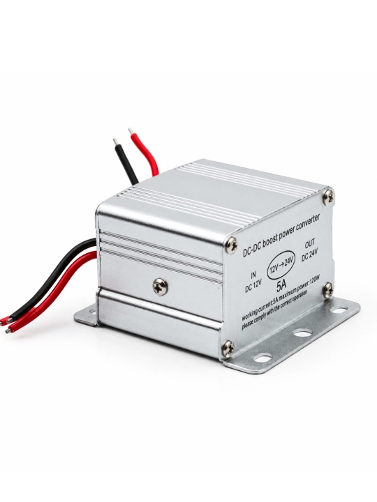 CARA DC-DC konvertor 12V dan 24V ga, 5A, 120W avtomobil uchun
