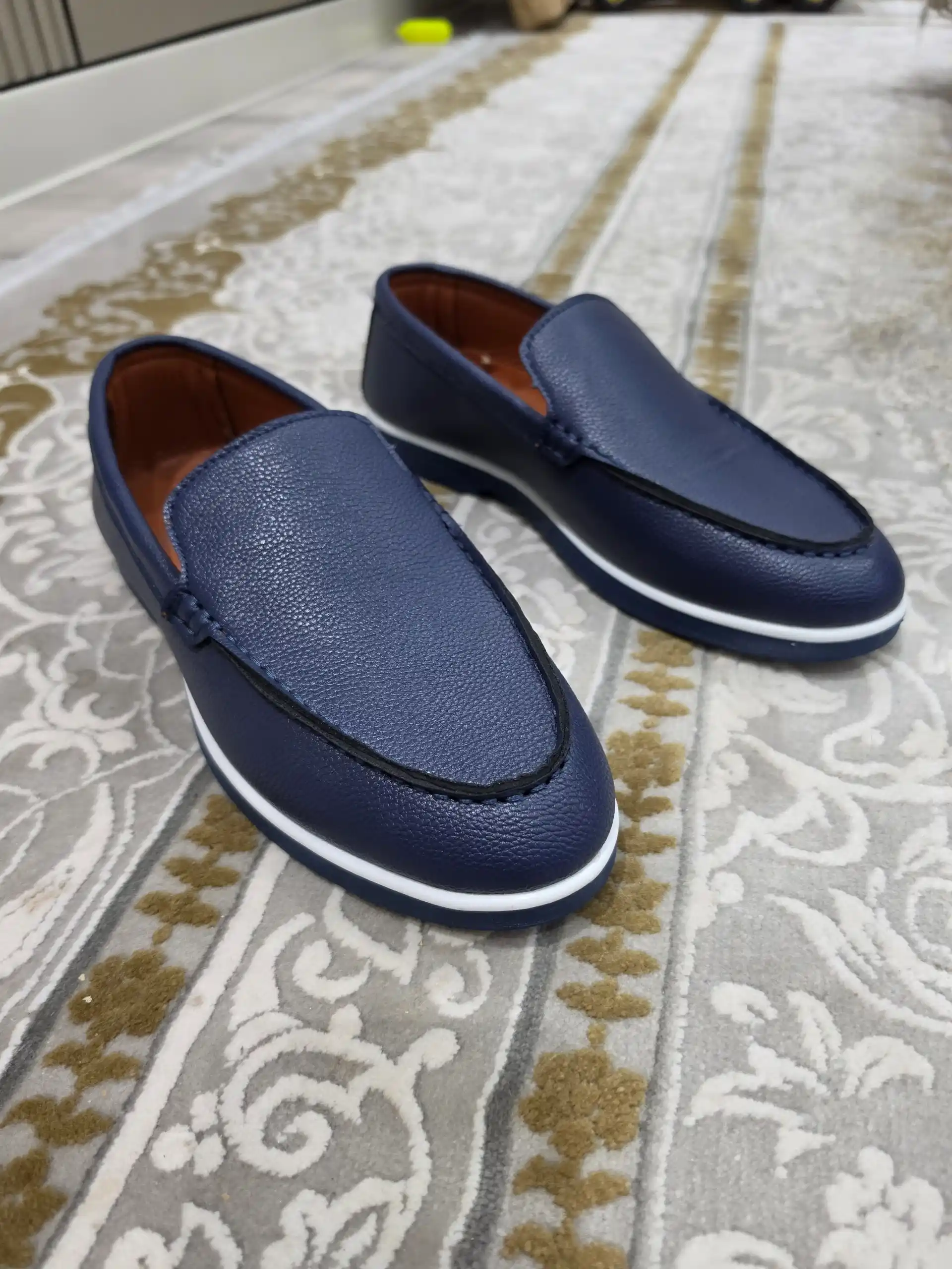 Мужские классические мокасины Loro Piana, удобные и стильные, для повседневной носки