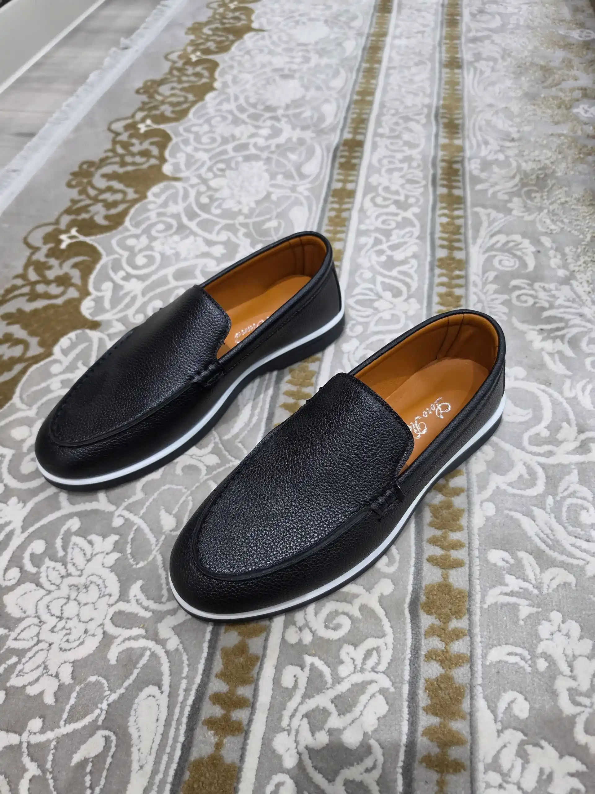 Мужские классические мокасины Loro Piana, удобные и стильные, для повседневной носки