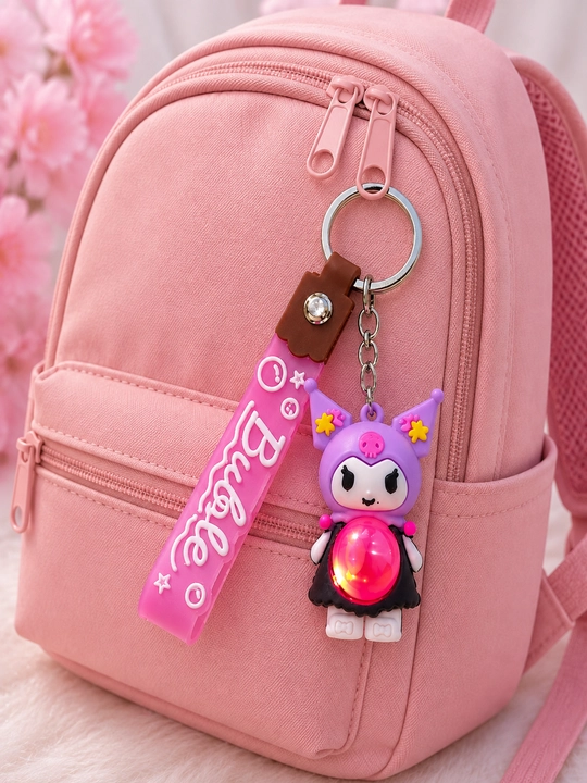Милый брелок Bubble Kawaii с подвеской персонажа и шариком для ключей, сумки и рюкзака