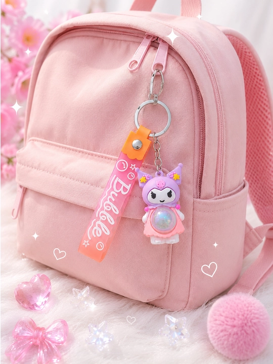 Bubble Kawaii kalit ilgichi – kalit, sumka va ryukzak uchun yoqimli dekorativ brelok