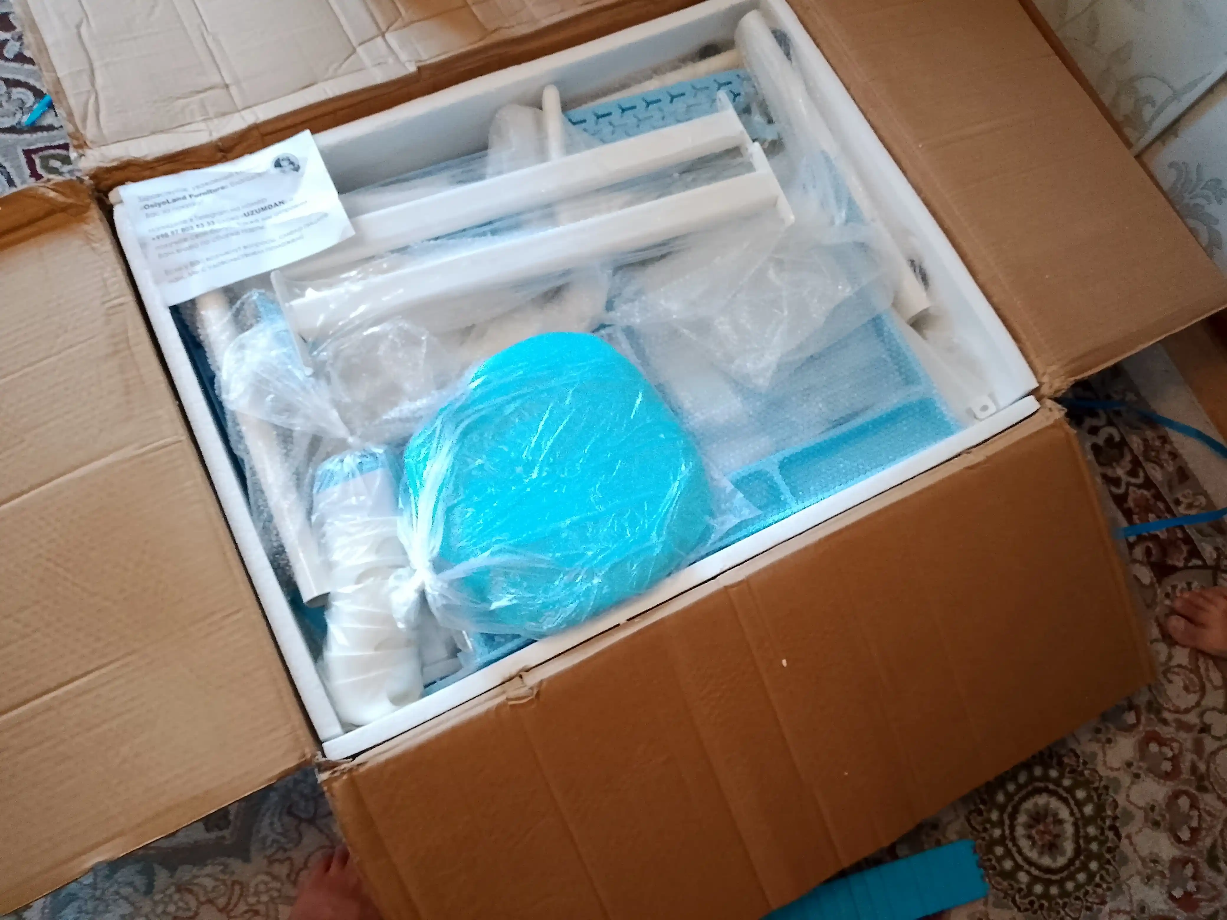 Parta, Transformer parta, 3–18 yoshgacha ergonomik, dars stoli, o`sib boruvchi, javonli