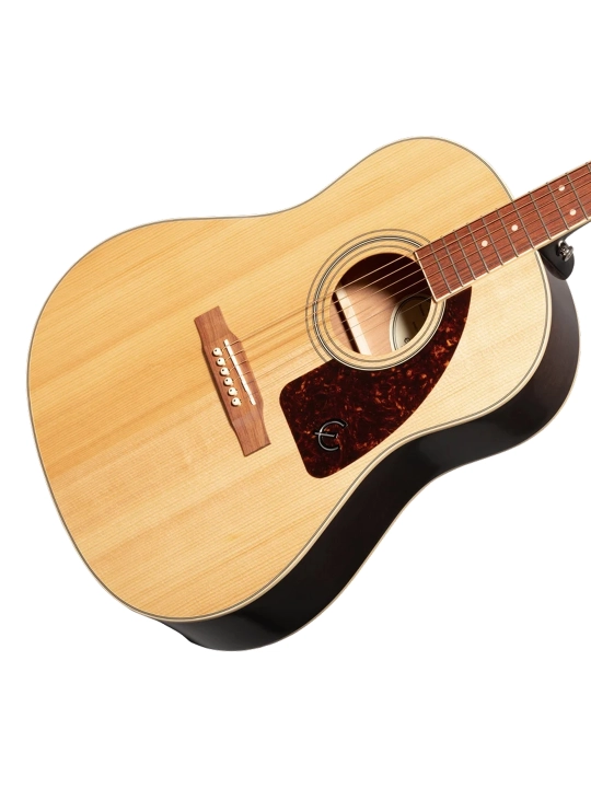 Epiphone J-45 Studio Solid Top akustik gitara, Natural rangida