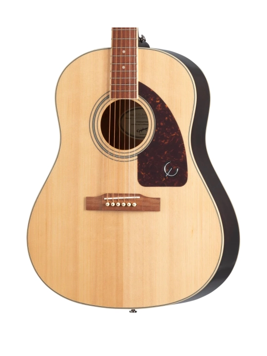Epiphone J-45 Studio Solid Top akustik gitara, Natural rangida