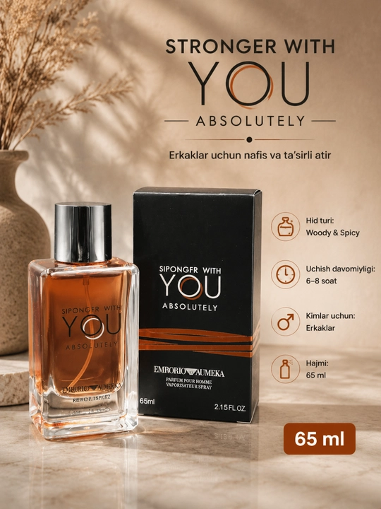 Stronger With You Absolutely erkaklar atiri 65 ml