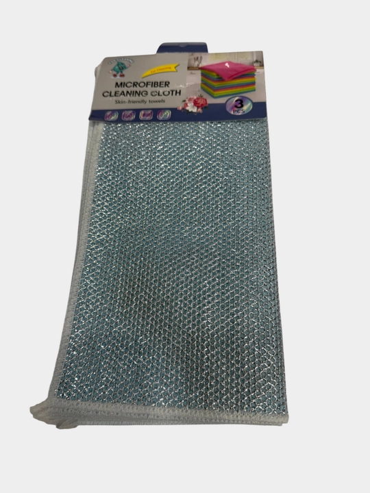 Mikrofibradan skrab-salfetkalar to'plami FOR CLEANING, 30x30 sm, 3 dona