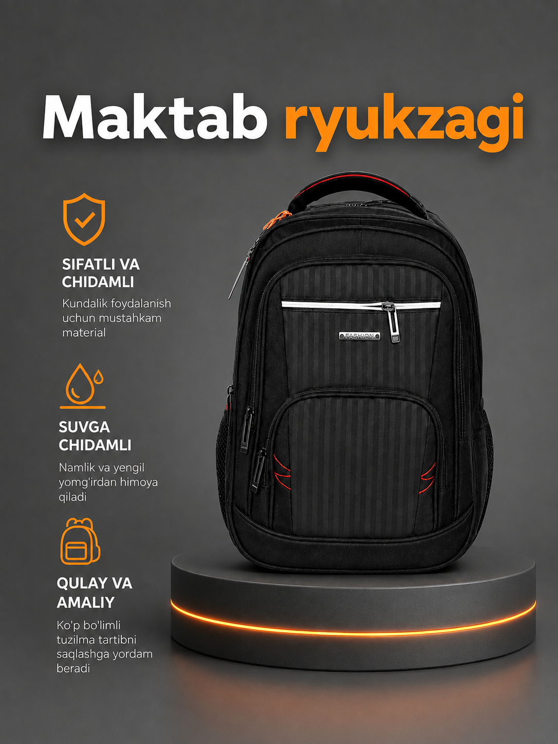 Школьная сумка, для мальчиков, рюкзак, ранец