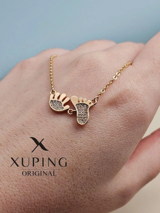 Цепочка XUPING женская с подвеской, украшение на шею