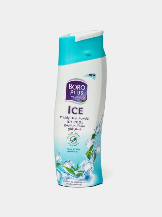 Boro Plus Ice Тальк-антиперспирант для тела, порошок против потения и горячей сыпи 150 г - 
