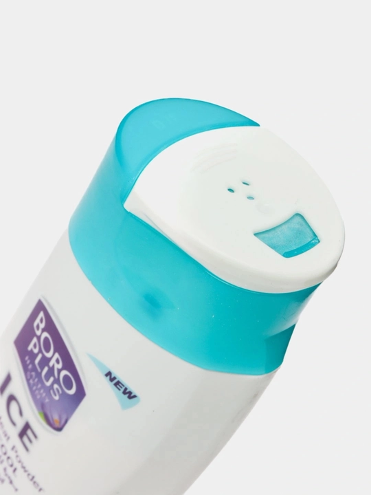 Boro Plus Ice Тальк-антиперспирант для тела, порошок против потения и горячей сыпи 150 г